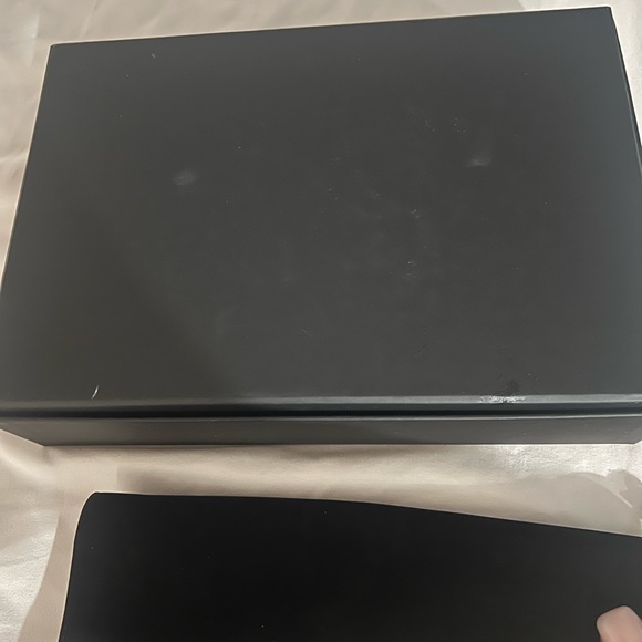 Chanel black on black wallet on a chain bag - Picture 10 of 15